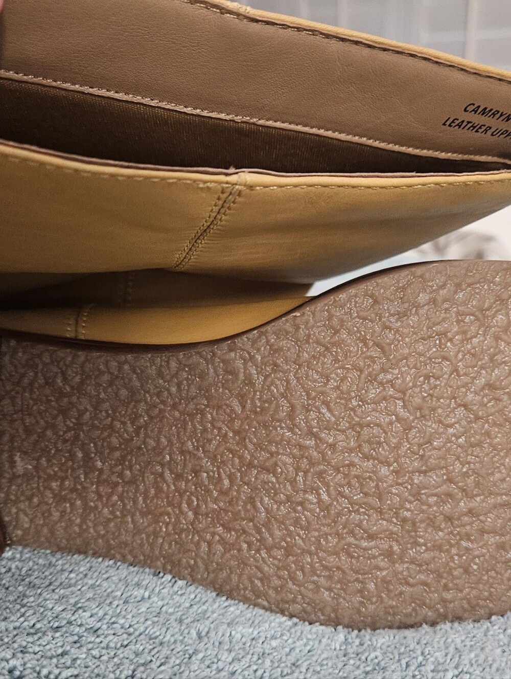 Frye 10 Brand NEW Women’s Tan Leather Mid-Calf Boots - Picture 7 of 9